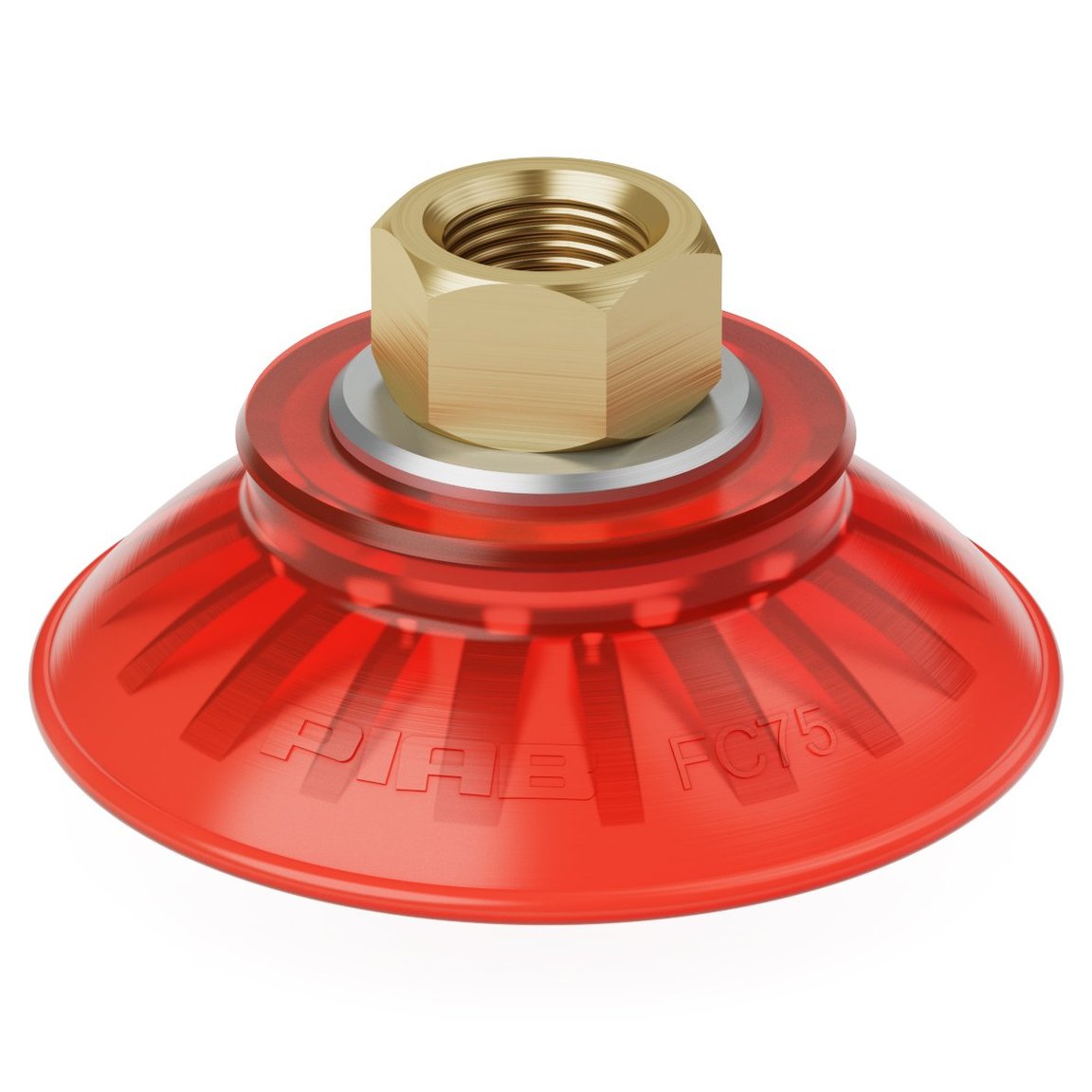 Saugnapf FC75P Polyurethan 40, 3/8" NPSF Innengewinde