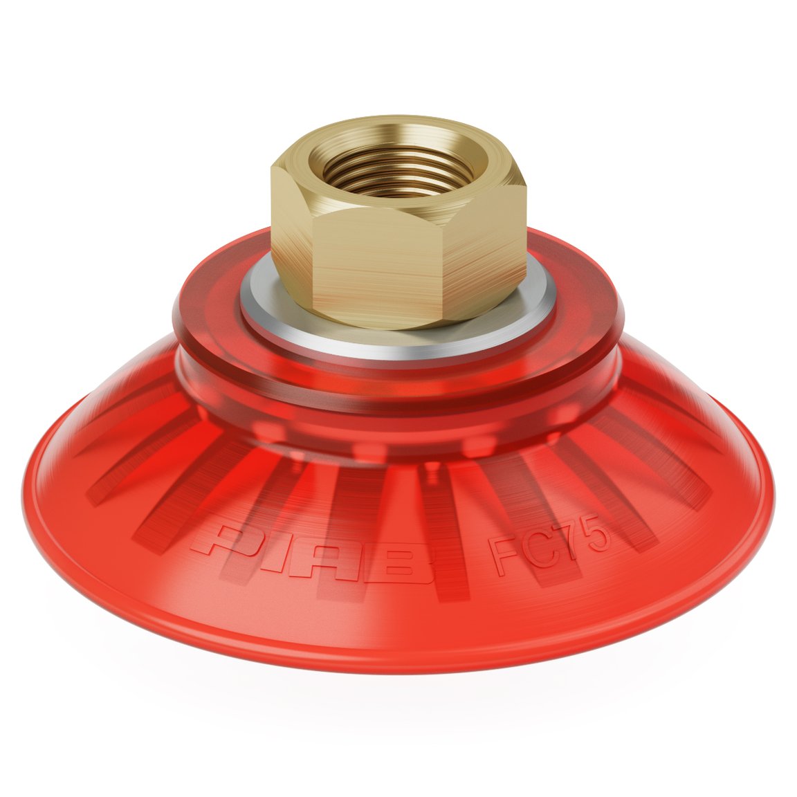 Saugnapf FC75P Polyurethan 40, 3/8" NPSF Innengewinde - 1