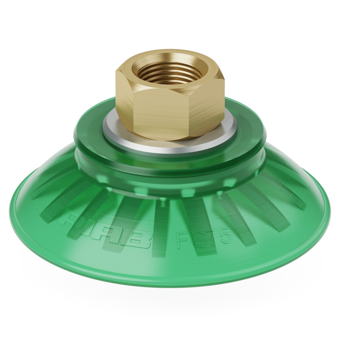 Suction cup FC75P Polyurethane 60, 3/8" NPSF female - 1