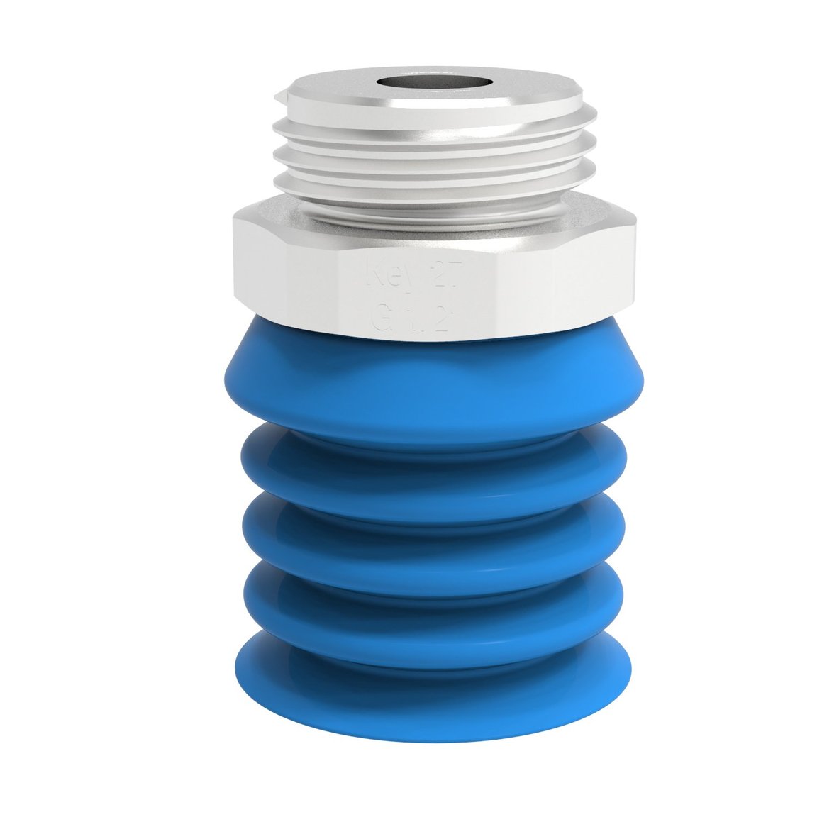 Suction cup B-BL30-2 Silicone, G1/2" male SS detectable, FCM - 1