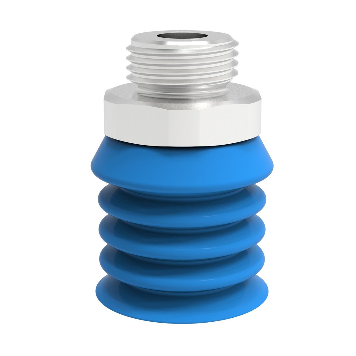 Suction cup B-BL30-2 Silicone, G3/8" male SS detectable, FCM