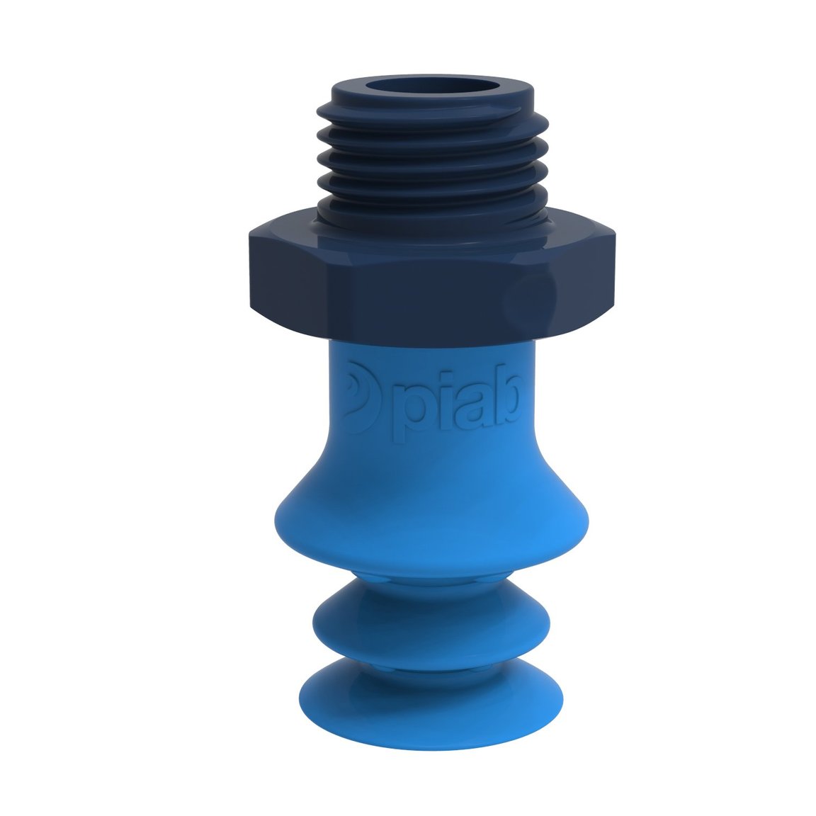 Ventouse F-BX15 Silicone G1/4" mâle composite, détectable, FCM - 1