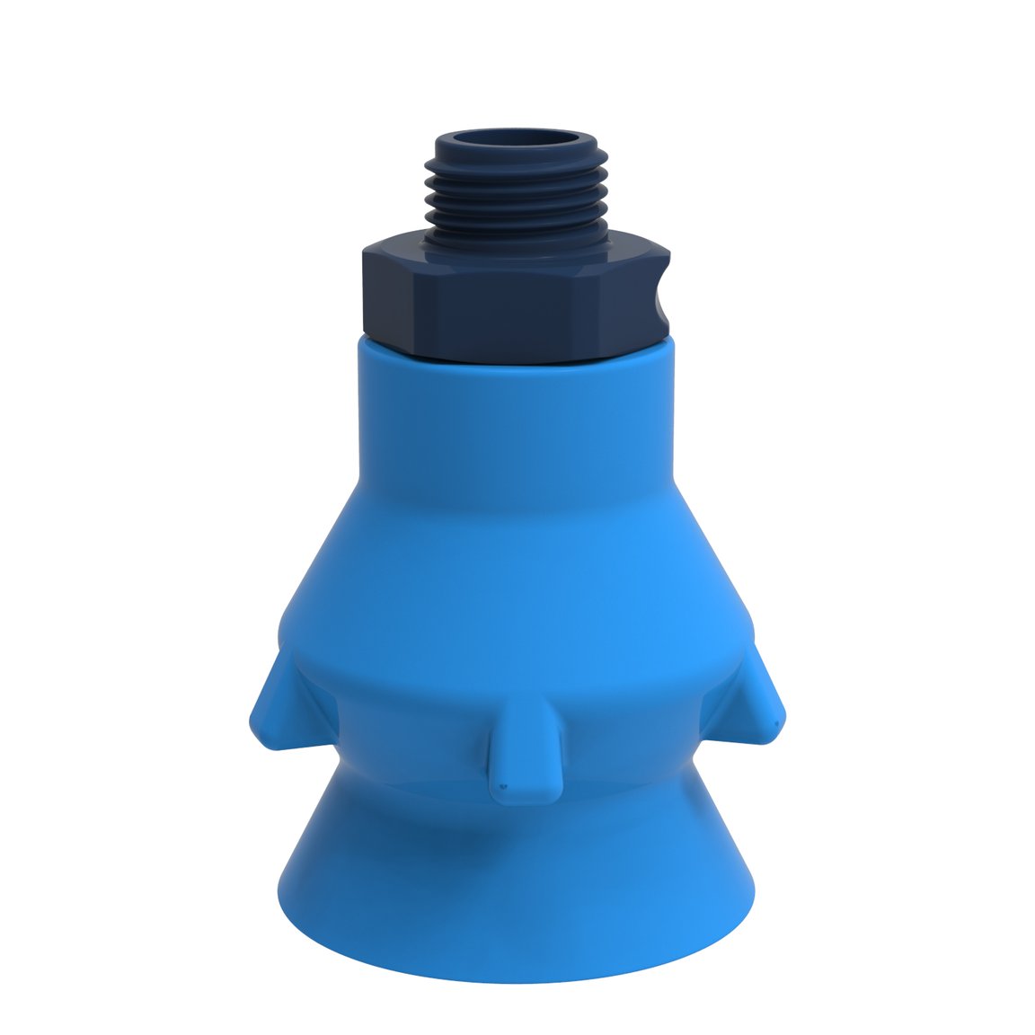 Suction cup P-D27 Silicone G1/8" male composite, detectable, FCM - 1