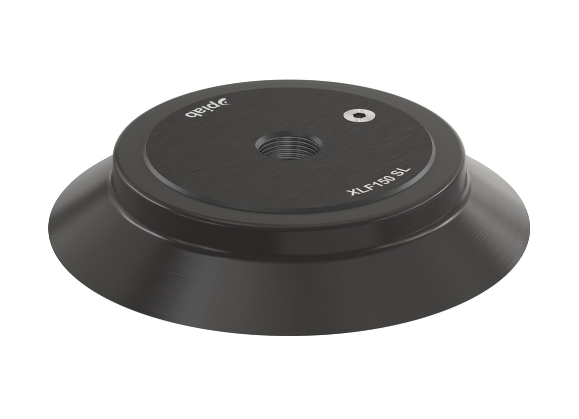 XLF 150SL Extra stor flat sugkopp Enkel läpp, G1/2" invändig gänga - 1