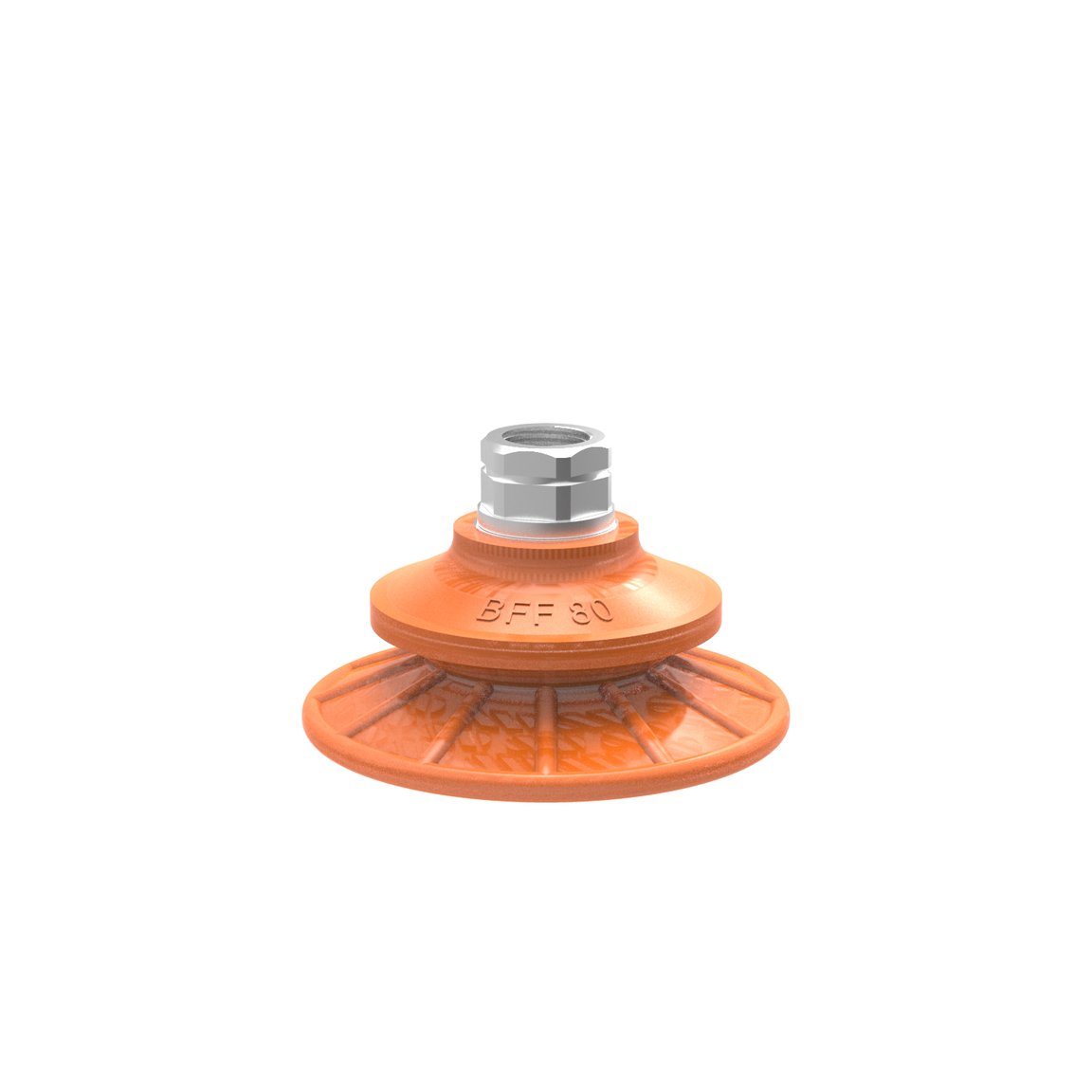 Suction cup BFF80P Polyurethane 55/60. 3/8" NPT female with mesh filter - 1