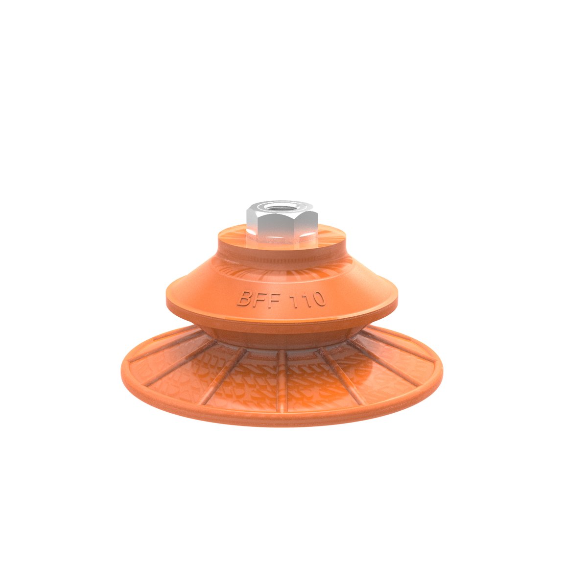 Suction cup BFF110P Polyurethane 55/60 G1/4" female with mesh filter - 1