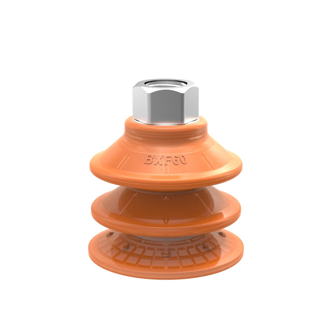 Suction cup BXF60P Polyurethane 60, G3/8" female with mesh filter