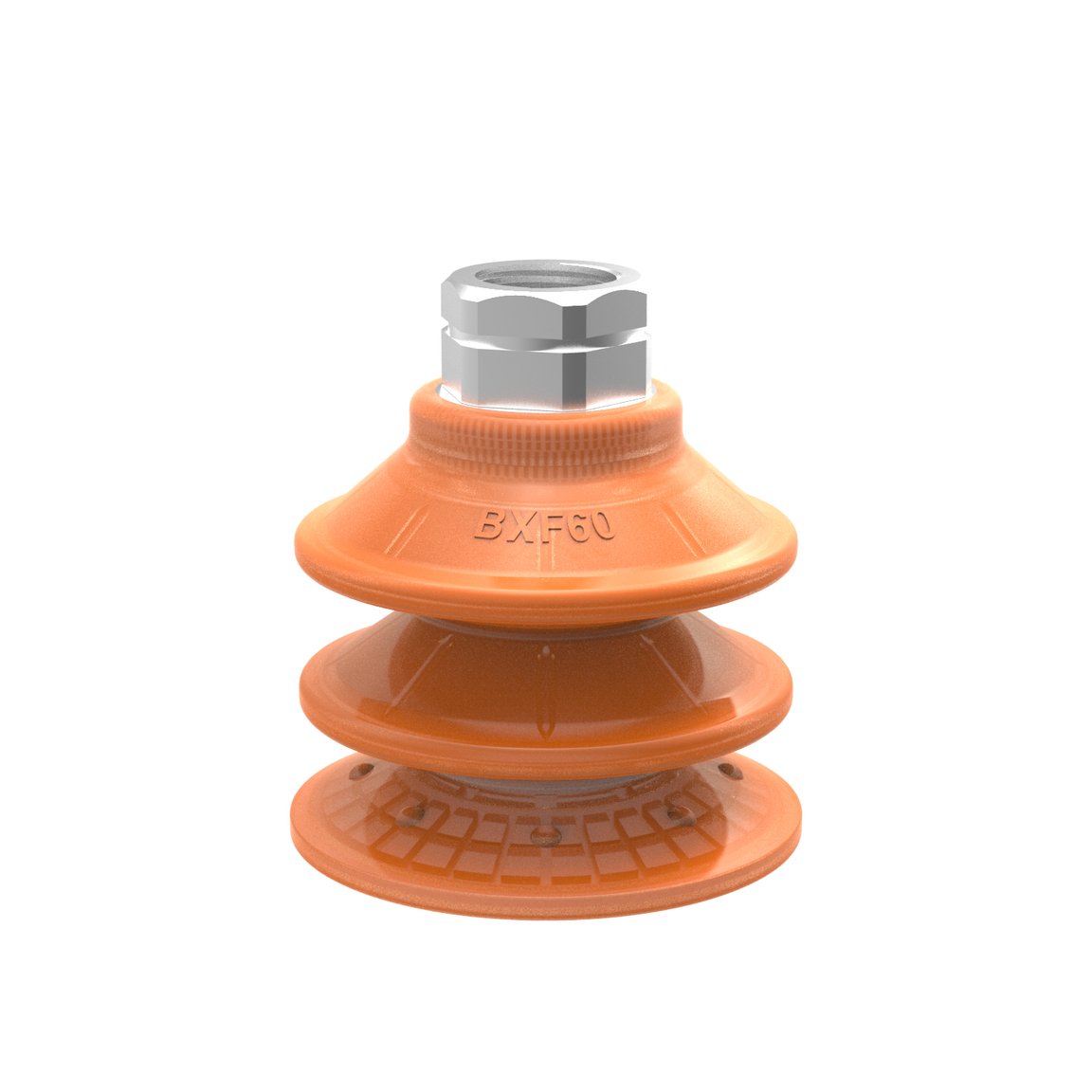 Suction cup BXF60P Polyurethane 60, 3/8" NPT female with mesh filter - 1