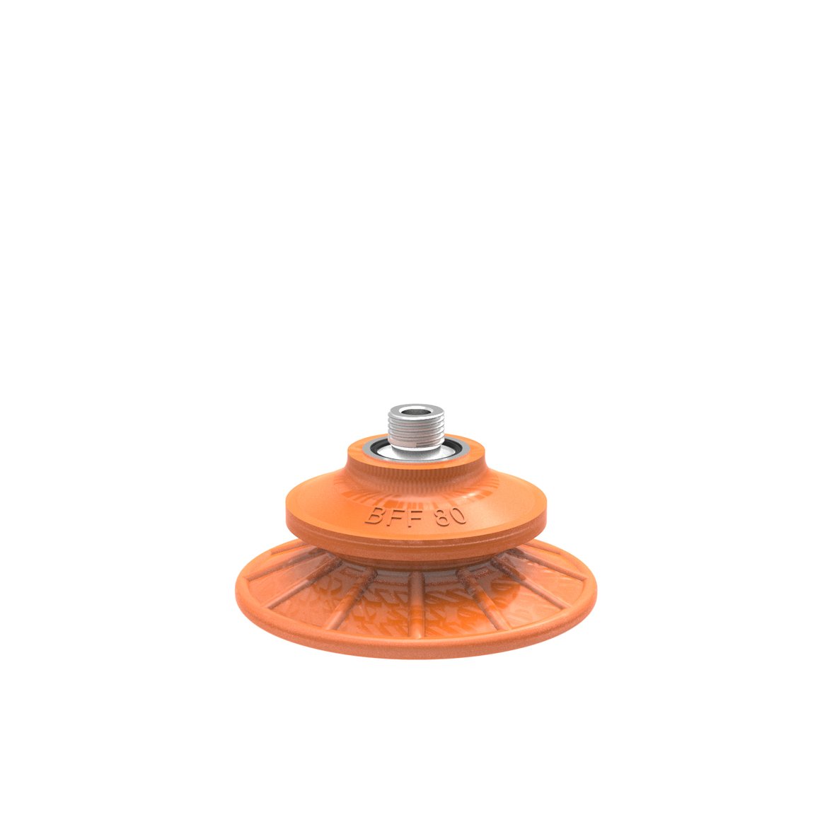 Suction cup BFF80TP Polyurethane 55/60/30 G1/4" male with mesh filter - 1