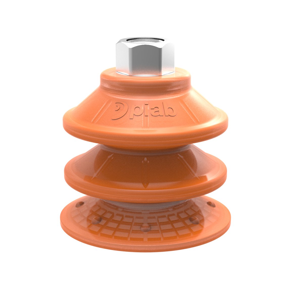 Suction cup BXF75P Polyurethane 60, G3/8" female with mesh filter - 1