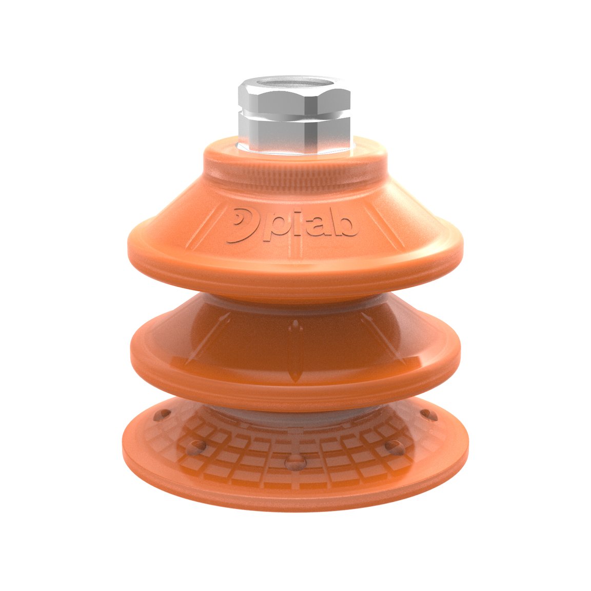 Suction cup BXF75P Polyurethane 60, 3/8" NPT female with mesh filter - 1