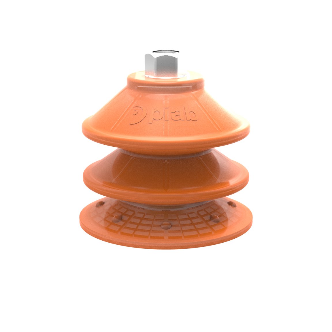 Suction cup BXF105P Polyurethane 60, G3/8" female with mesh filter - 1