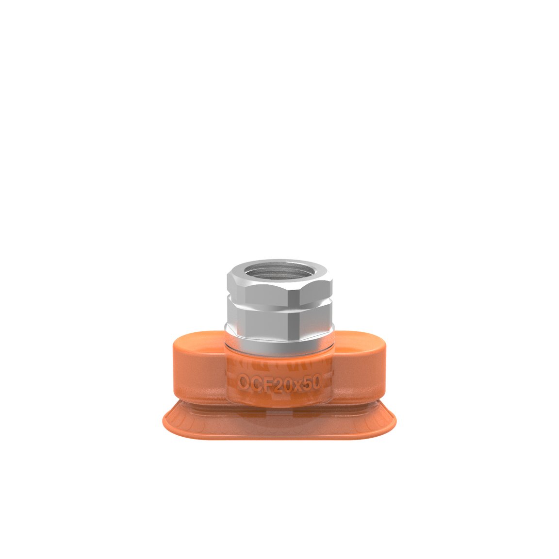 Suction cup OCF20×50 Polyurethane 60, NPT3/8" female - 1