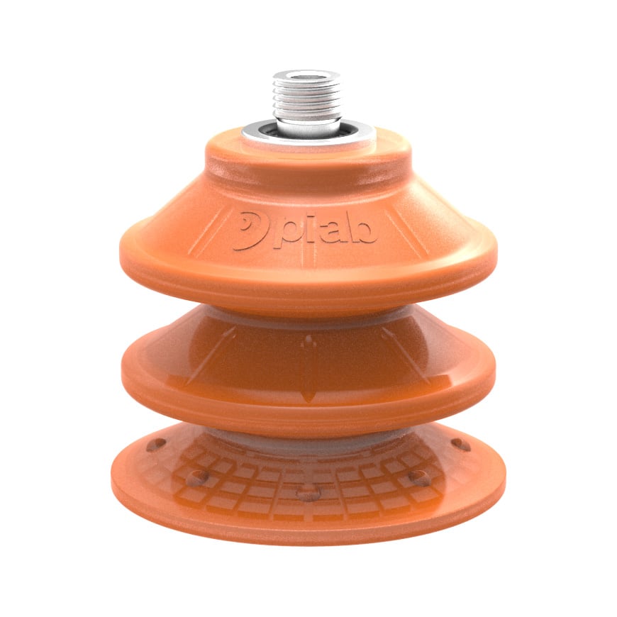 Suction cup BXF75P Polyurethane 60, G1/4" male with mesh filter - 1