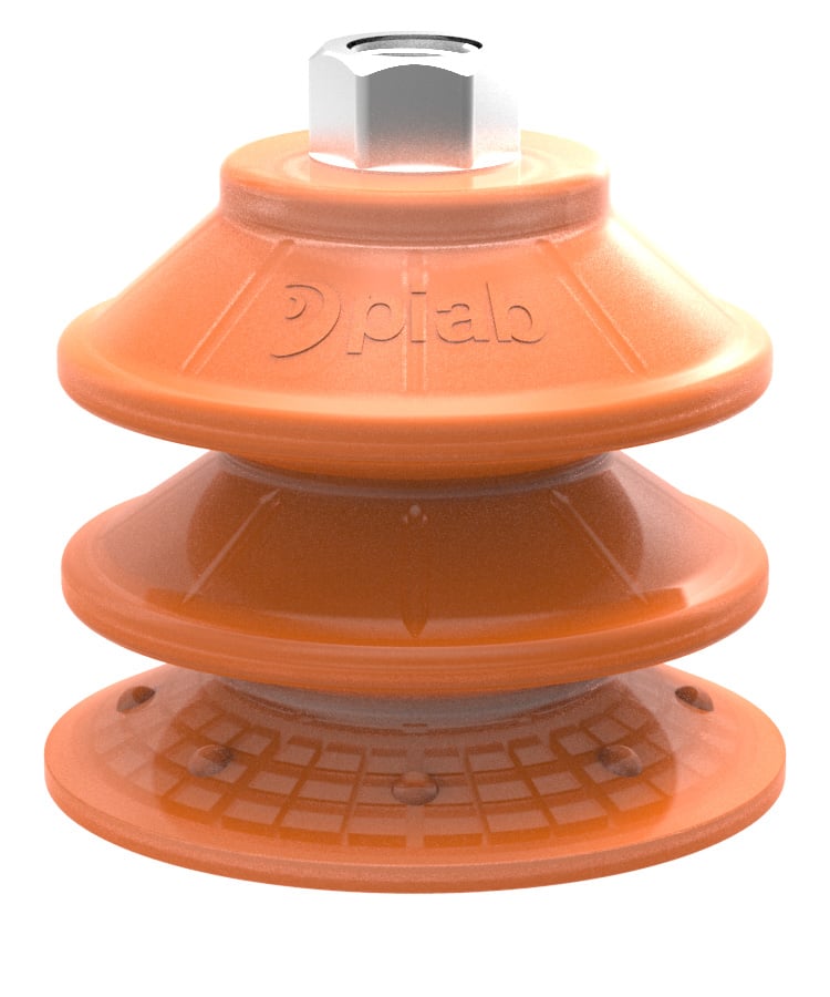 Suction cup BXF90P Polyurethane 60, G3/8" female with mesh filter - 1
