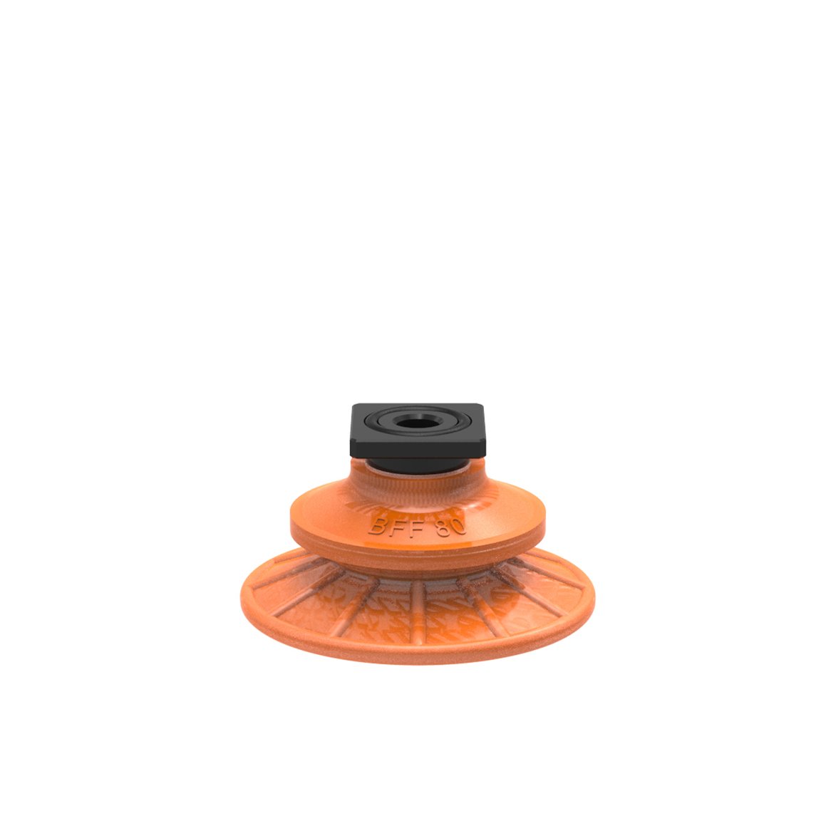 Suction cup BFF80TP Polyurethane 55/60/30 T-slot with mesh filter