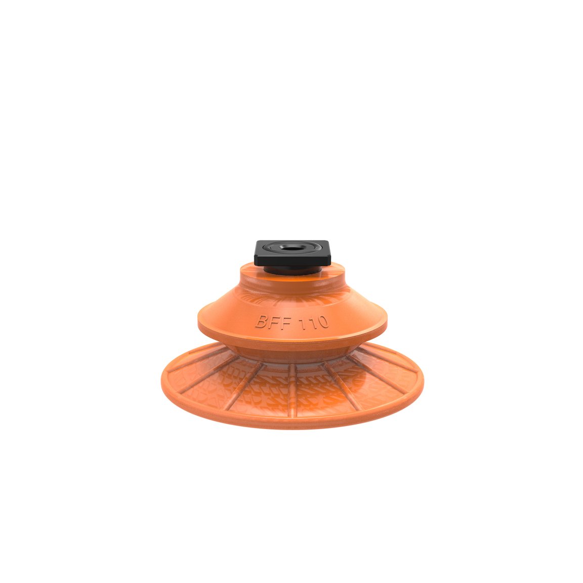 Suction cup BFF110TP Polyurethane 55/60/30 T-slot with mesh filter - 1