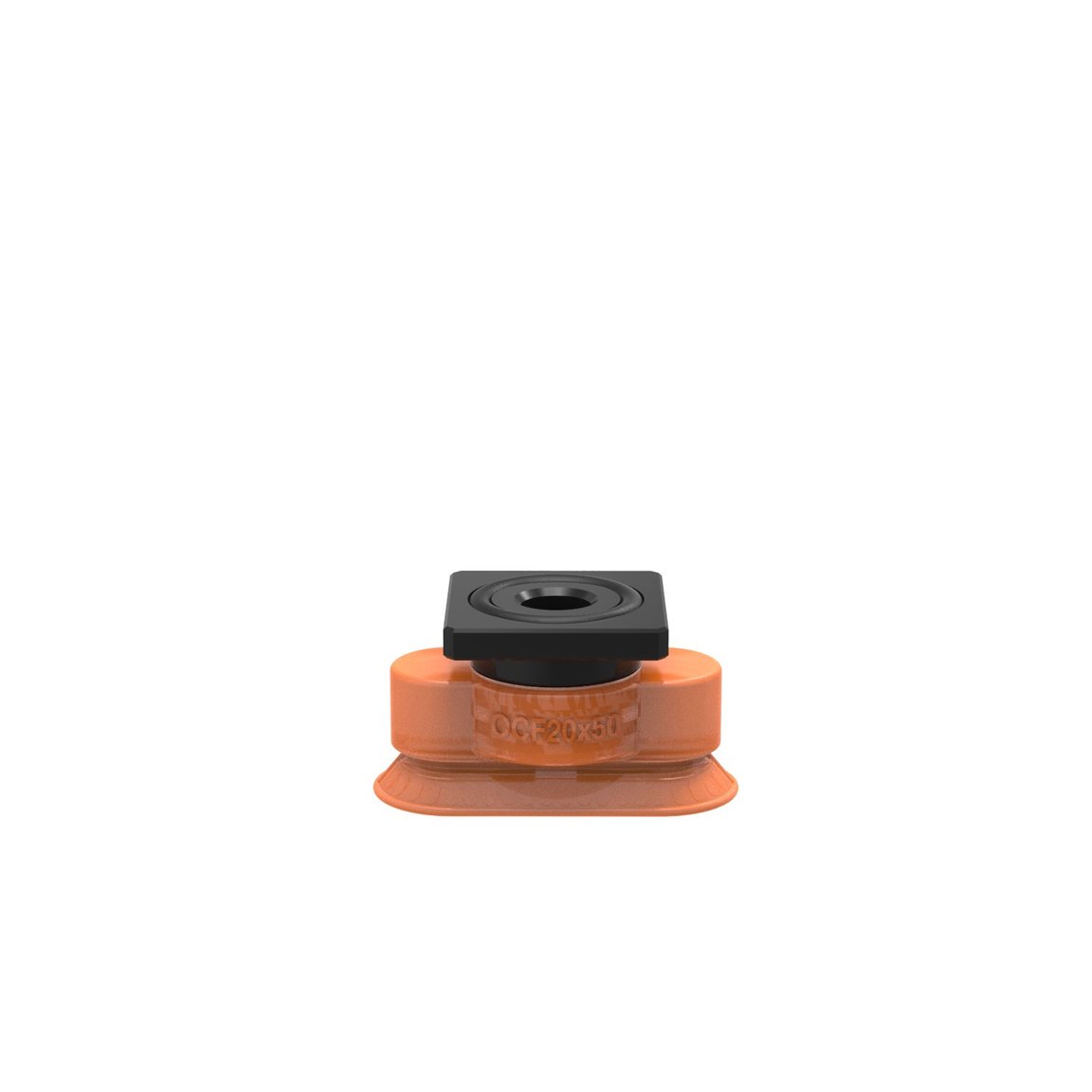 Suction cup OCF20×50 Polyurethane 60, T-slot with mesh filter - 1