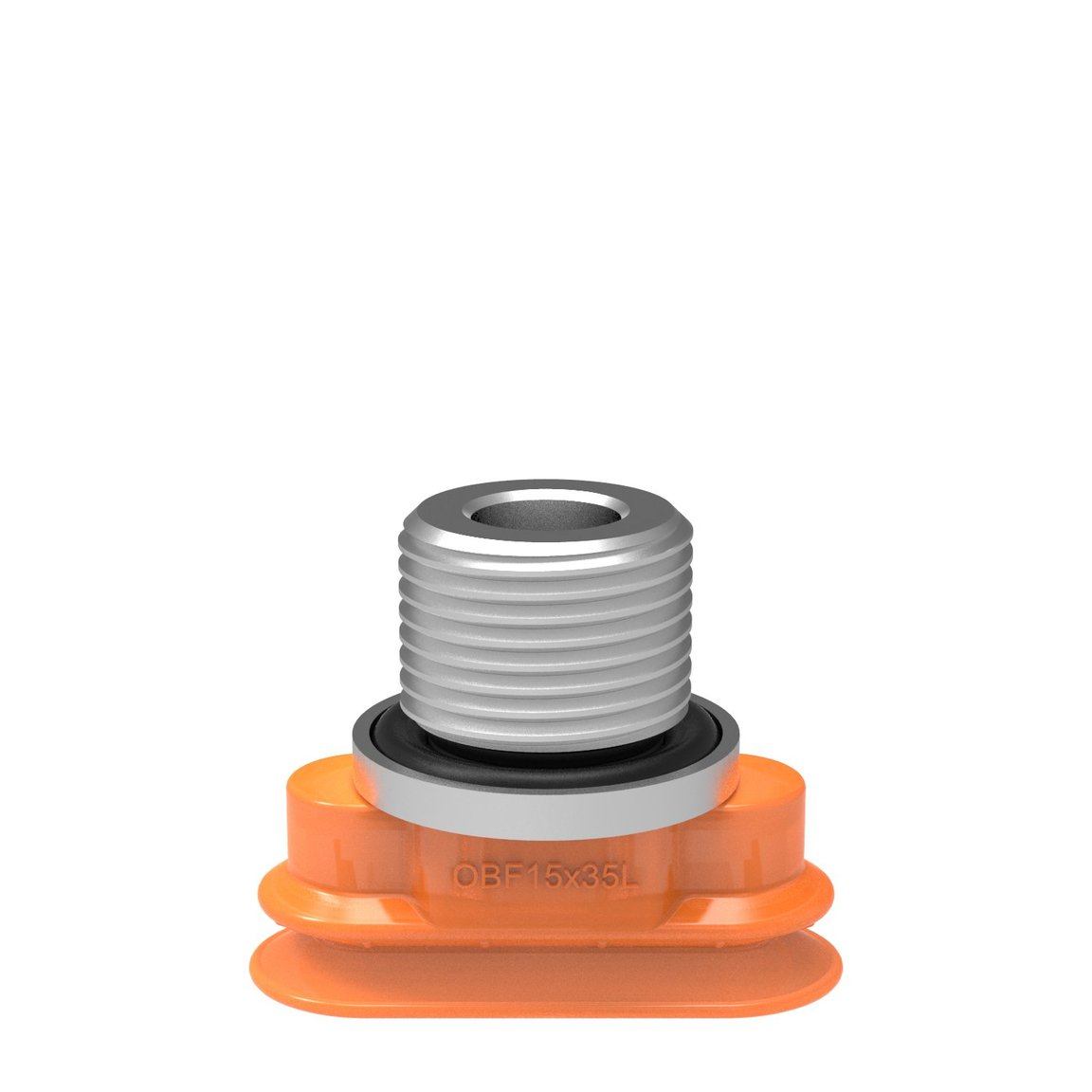 Suction cup OBF15x35P L Polyurethane 60, G3/8" male