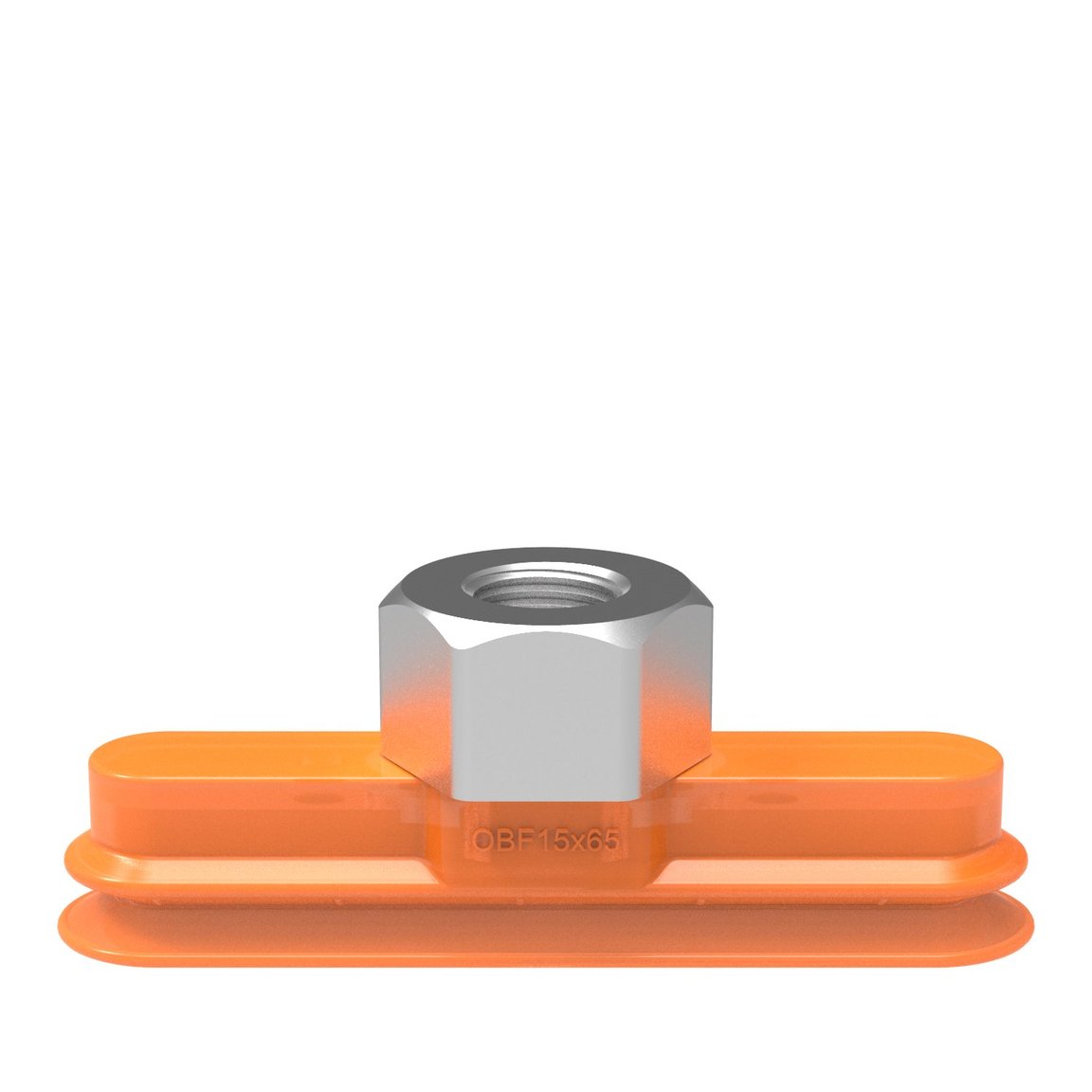 Suction cup OBF15x65P Polyurethane 60, G1/4" female - 1