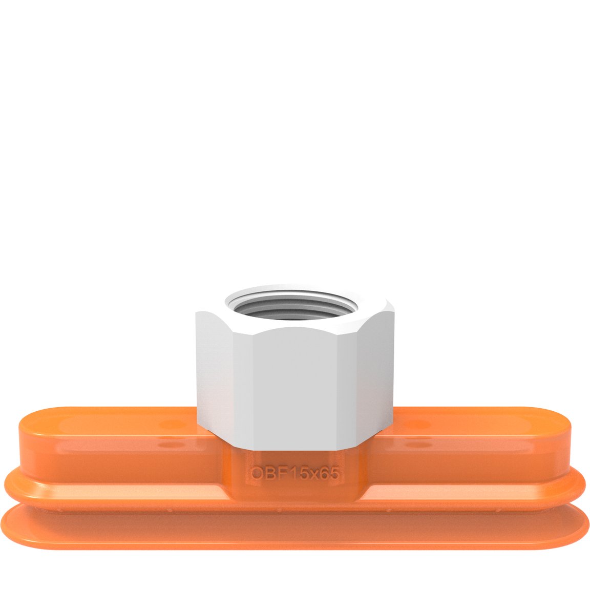 Suction cup OBF15x65P Polyurethane 60, G3/8" female plastic - 1