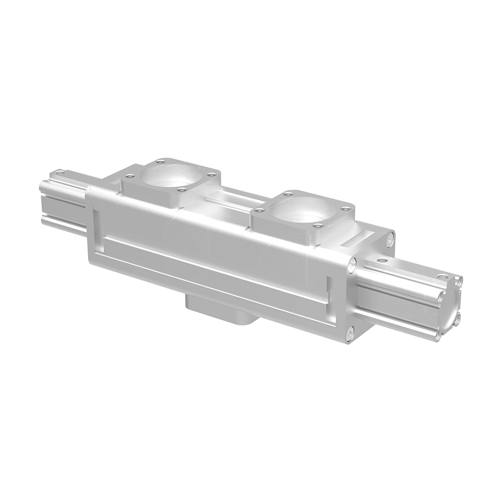 Reverse valve for blowers and Large area grippers, 3 connections, G 2" - 1