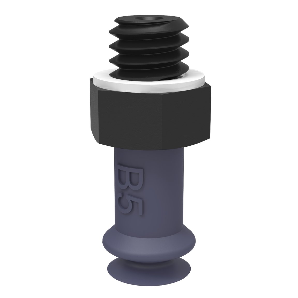 Suction cup B5 HNBR, M5 male - 1