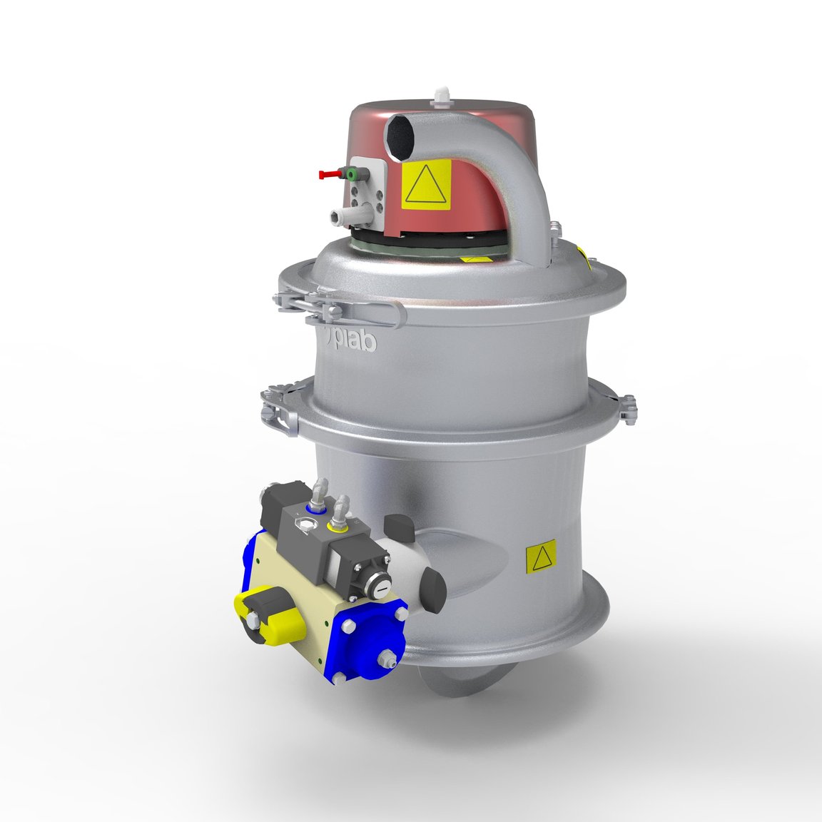 Vacuum conveyor piFLOW®c21 - C2101-120 NBR Textile Al Ø32 1,0 litre - 2