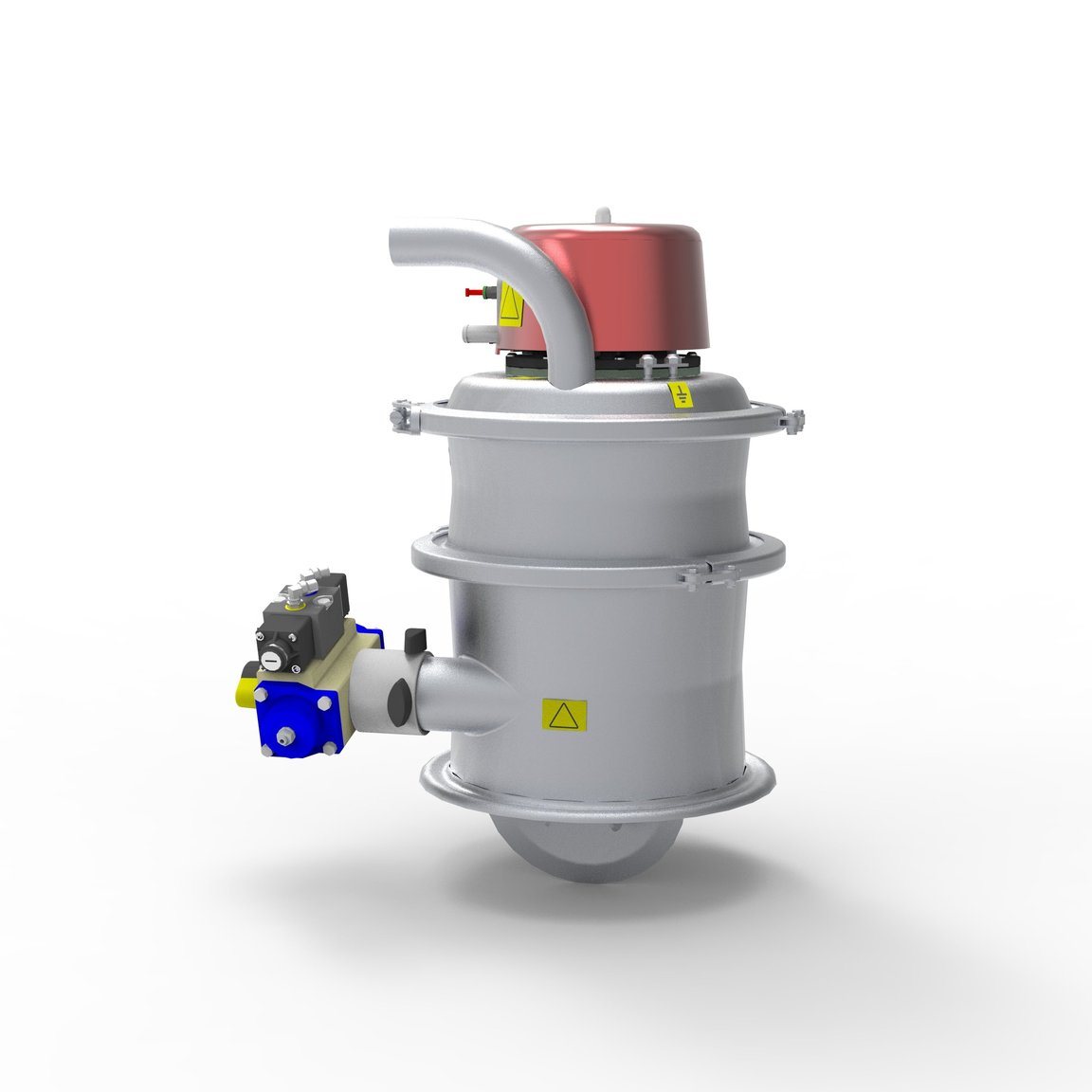 Vacuum conveyor piFLOW®c21 - C2101-120 NBR Textile Al Ø32 1,0 litre - 3