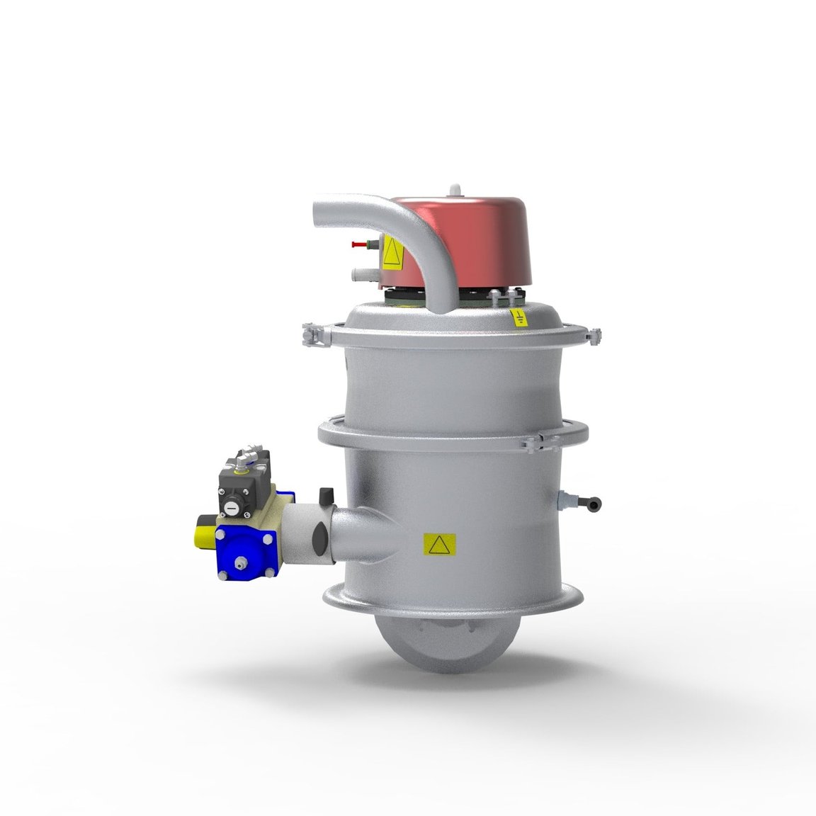 Vacuum conveyor piFLOW®c21 - C2101-120 Fluid Q Textile Al Ø32 1,0 litre - 3