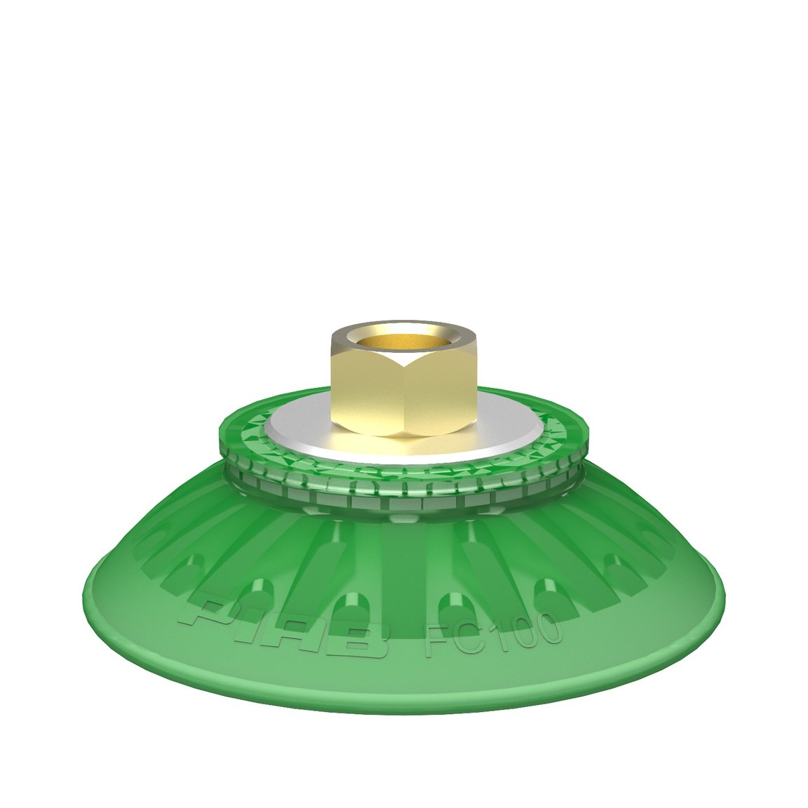 Suction cup FC100P Polyurethane 60, 3/8" NPSF female - 1