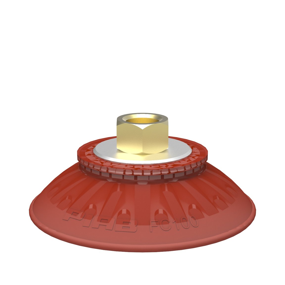 Suction cup FC100P Polyurethane 40, 3/8" NPSF female - 1
