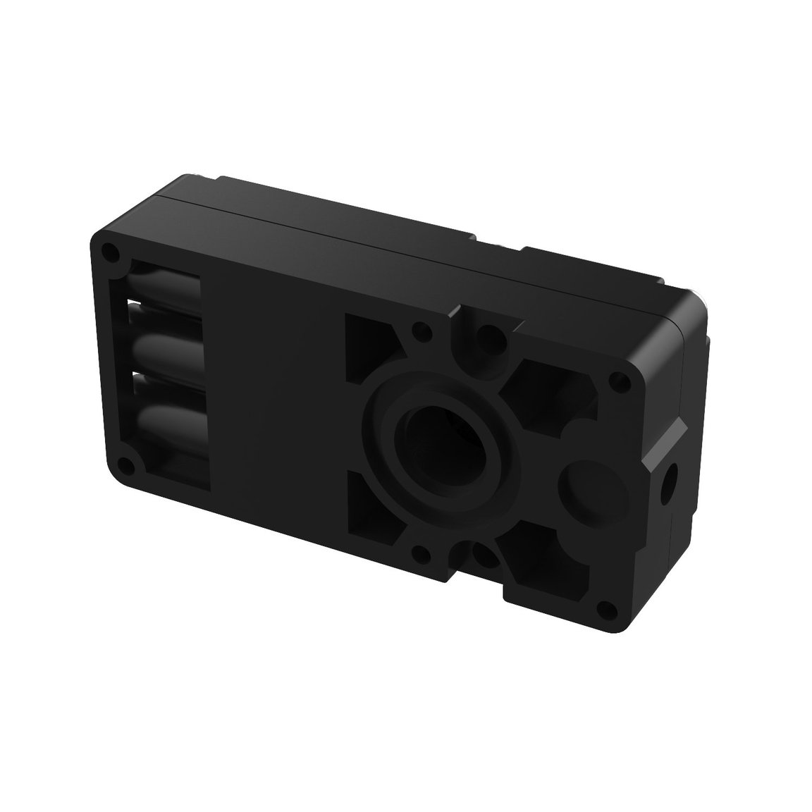 Mini M5L, piastra di connessione A in PA, guarnizioni in NBR - 1