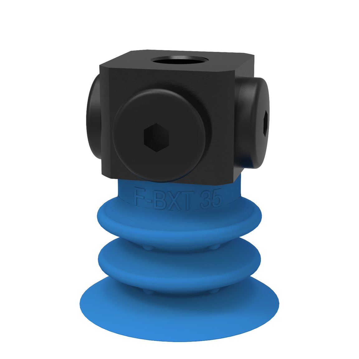Ventouse F-BXT35 Silicone, 5x1/8" NPSF fem. - 1
