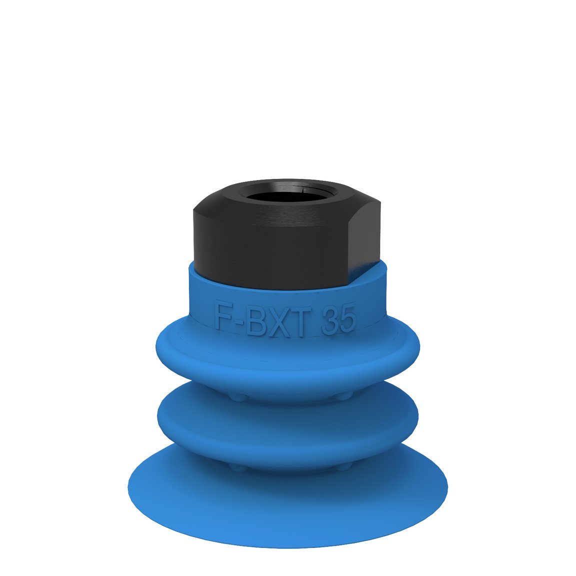 Suction cup F-BXT35 Silicone 1/8" NPSF female, with mesh filter - 1