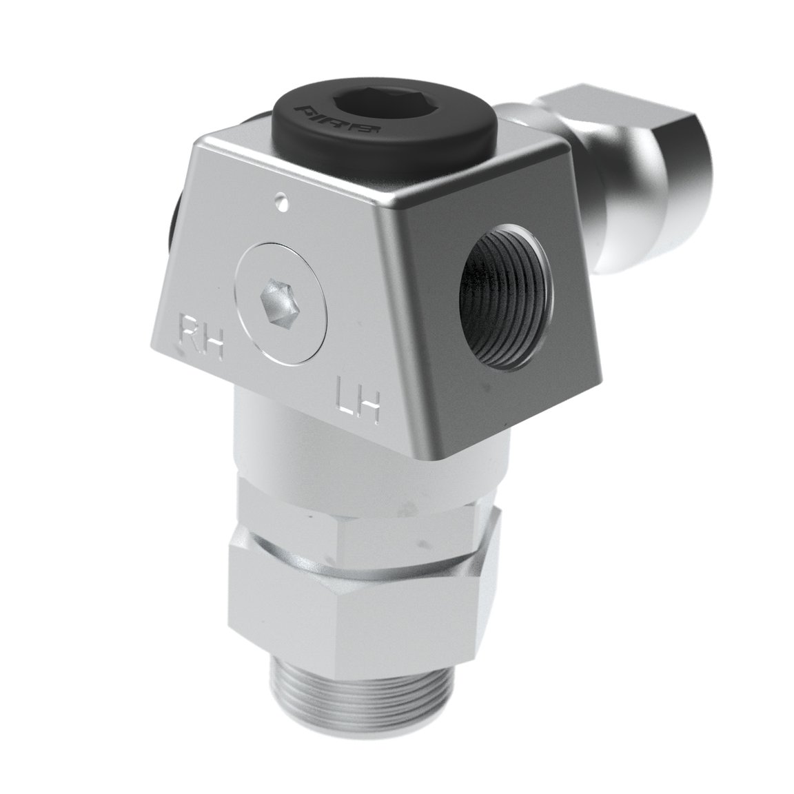 Suction cup holder - Lock pin 19 - LH/RH- G3/8" M - G1/4" F - 1/8" NPSF - 1