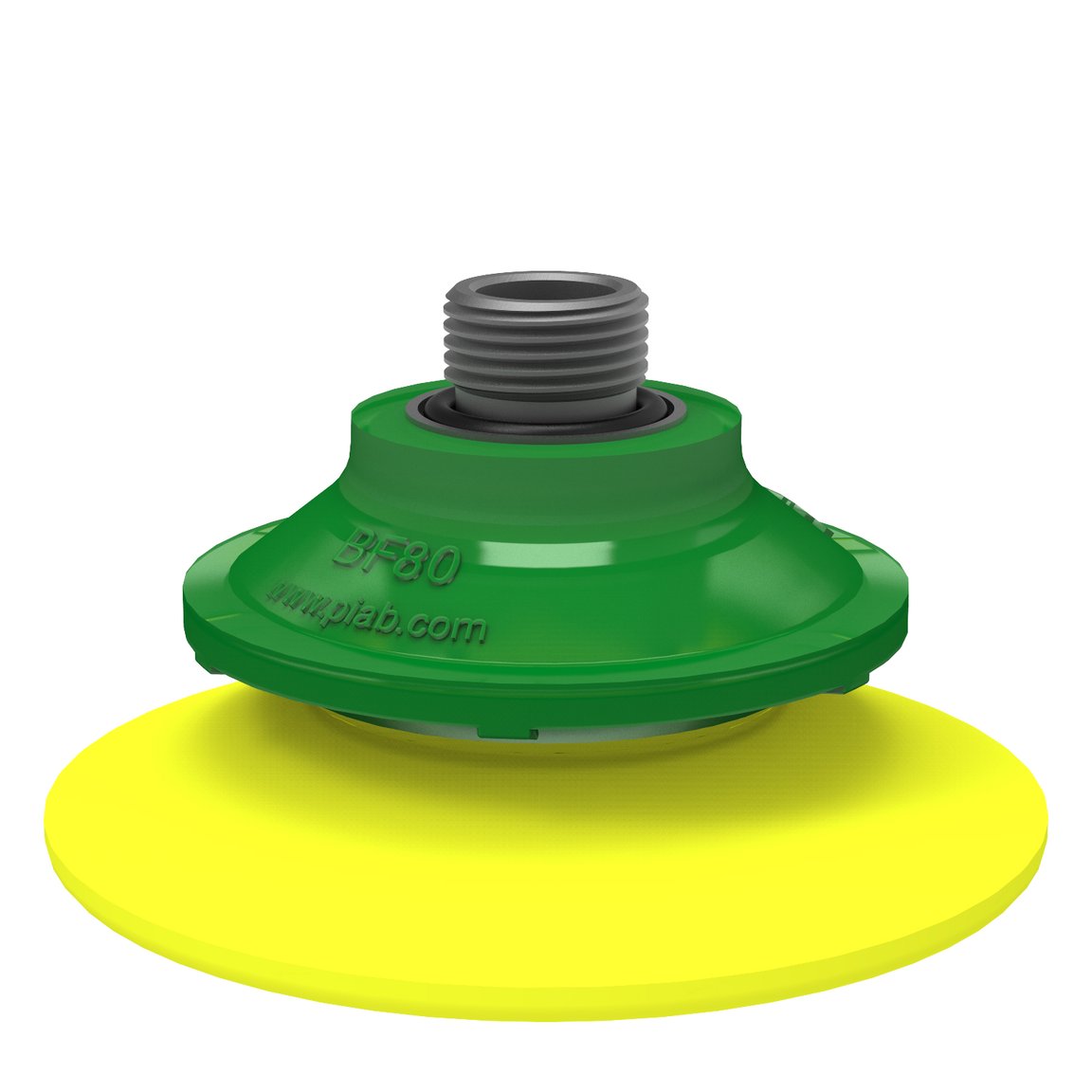 Suction cup BF80P Polyurethane 30/50, G3/8" male with mesh filter