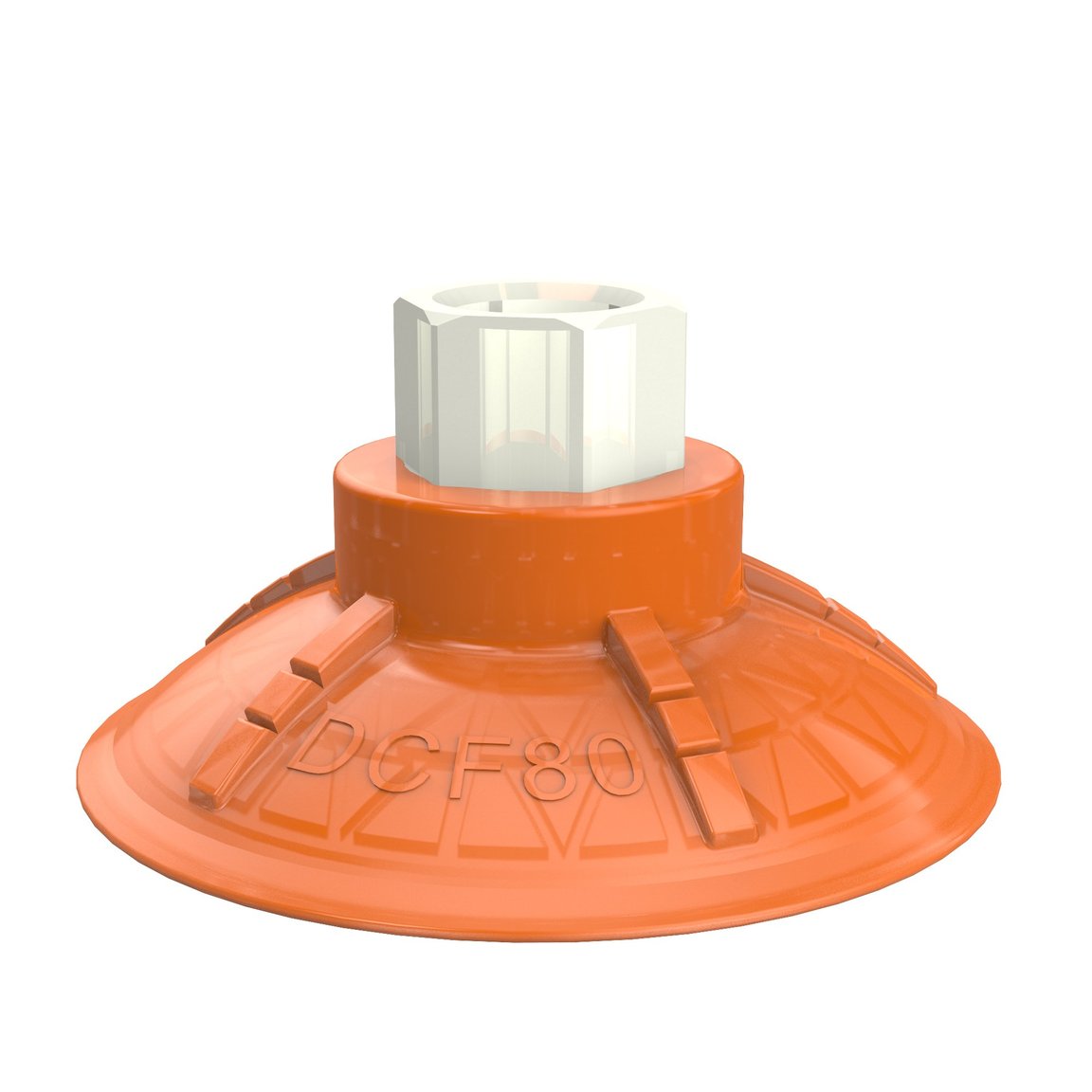 Suction cup DCF80P Polyurethane 60, G3/8" female plastic - 1