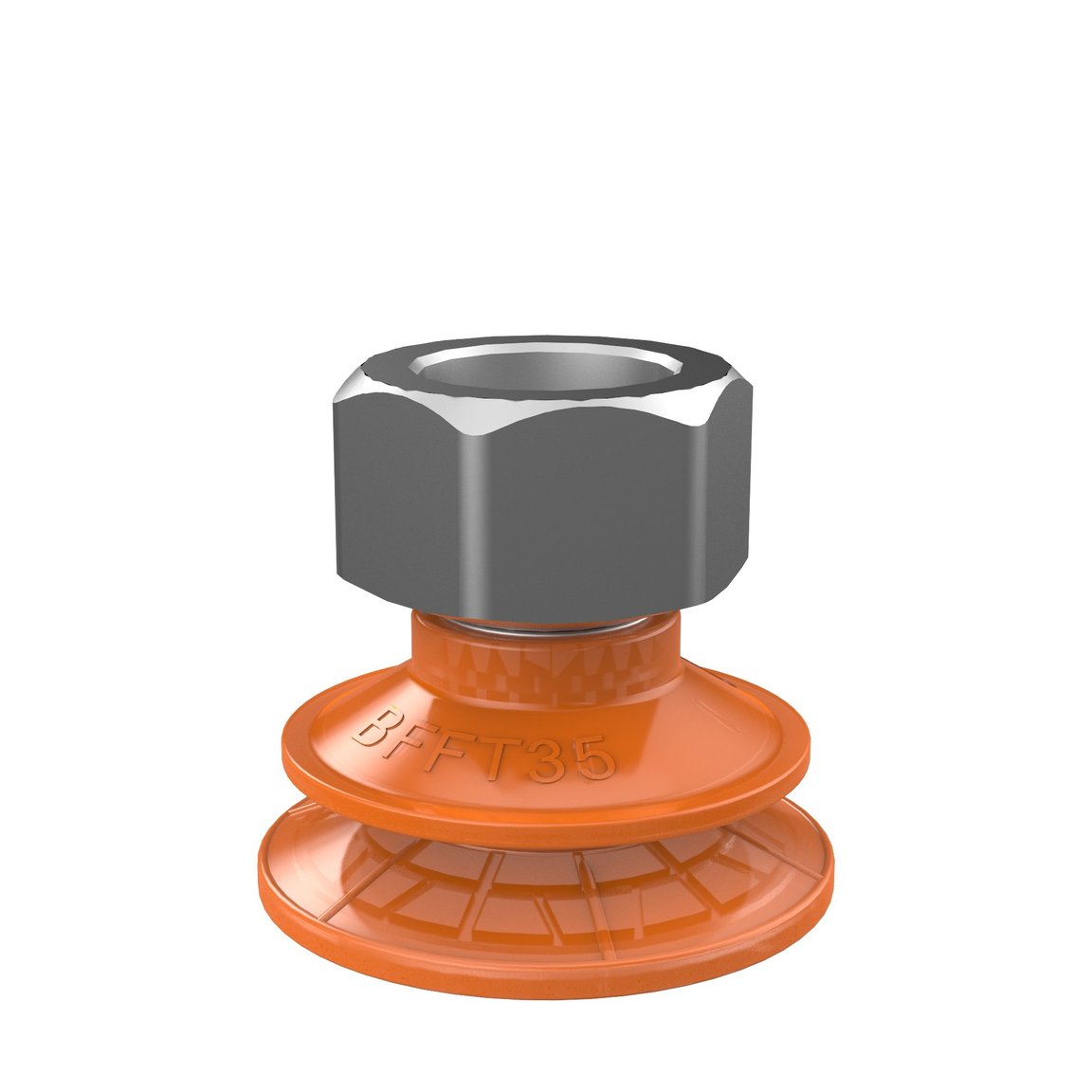 Suction cup BFFT35P Polyurethane 60/60/30, G3/8" female - 1