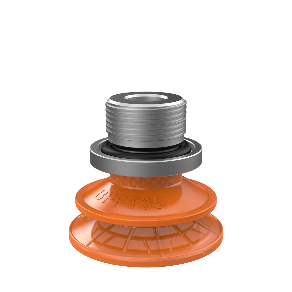 Suction cup BFFT35P Polyurethane 60/60/30, G3/8" male - 1/8" NPSF female - 1