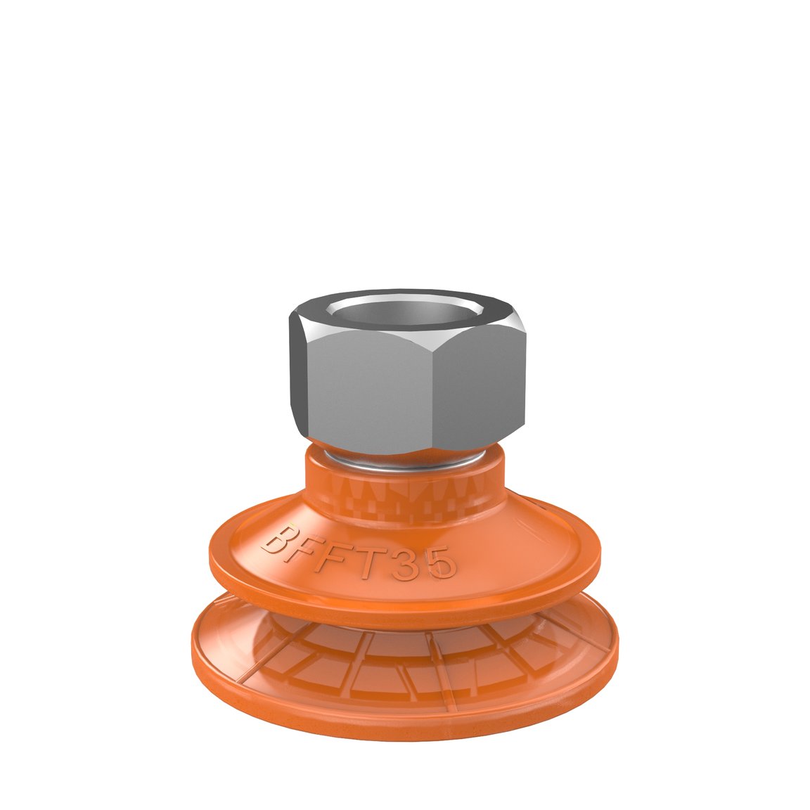 Suction cup BFFT35P Polyurethane 60/60/30, G1/4" female - 1