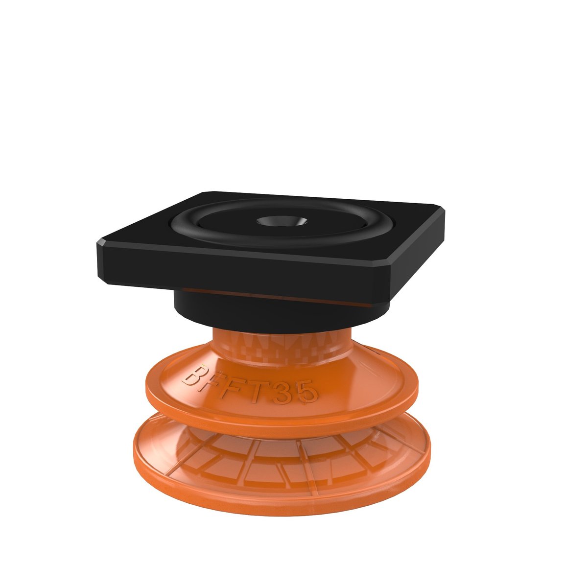 Suction cup BFFT35P Polyurethane 60/60/30, T-slot