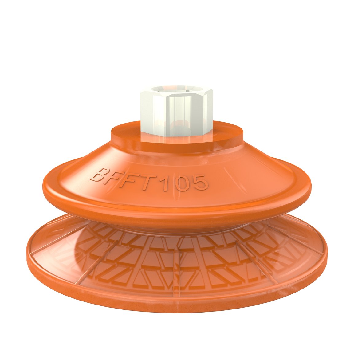Suction cup BFFT105P Polyurethane 60/60/30, G3/8" female plastic - 1
