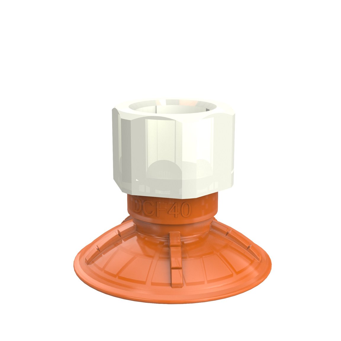 Suction cup DCF40P Polyurethane 60, G3/8" female plastic - 1