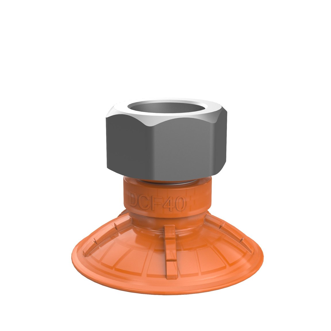 Suction cup DCF40P Polyurethane 60, G3/8" female - 1