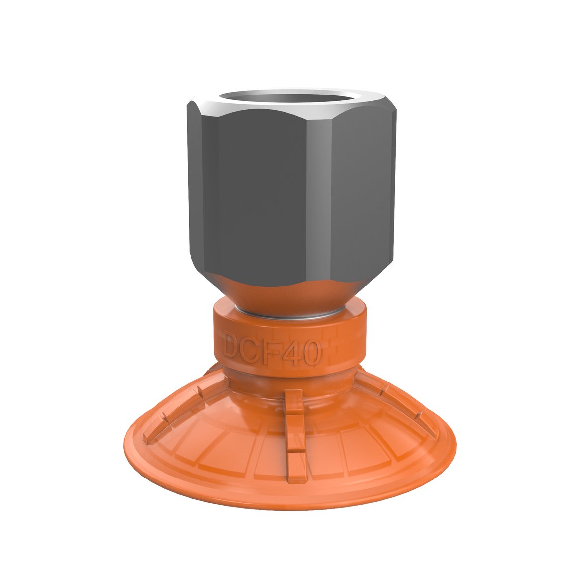 Suction cup DCF40P Polyurethane 60, G3/8" female 17mm - 1