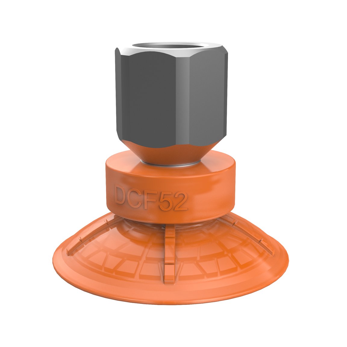 Suction cup DCF52P Polyurethane 60, G3/8" female 17mm - 1