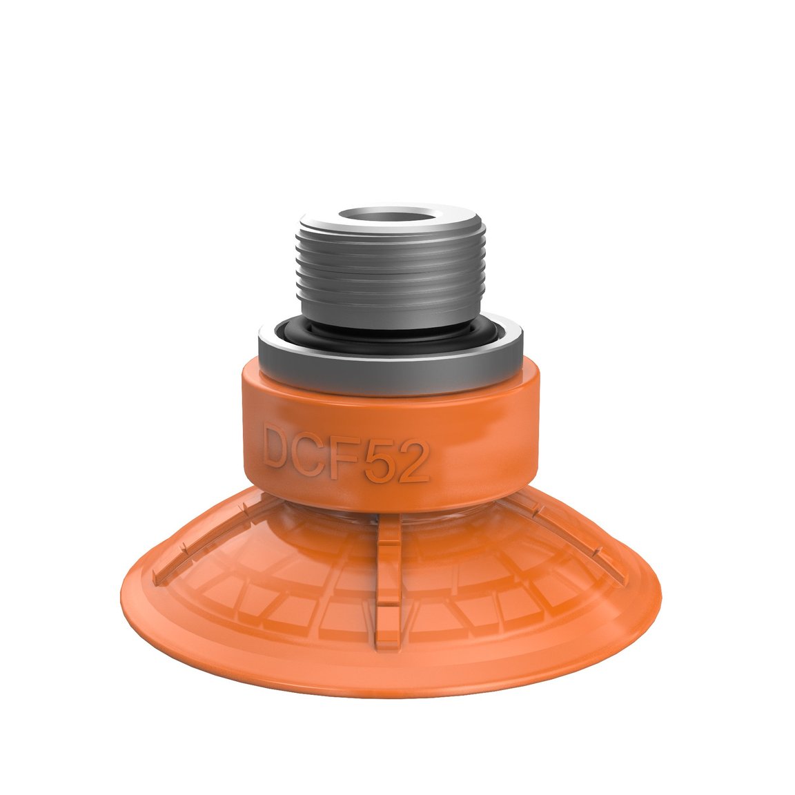 Suction cup DCF52P Polyurethane 60, G3/8" male - 1/8" NPSF female - 1