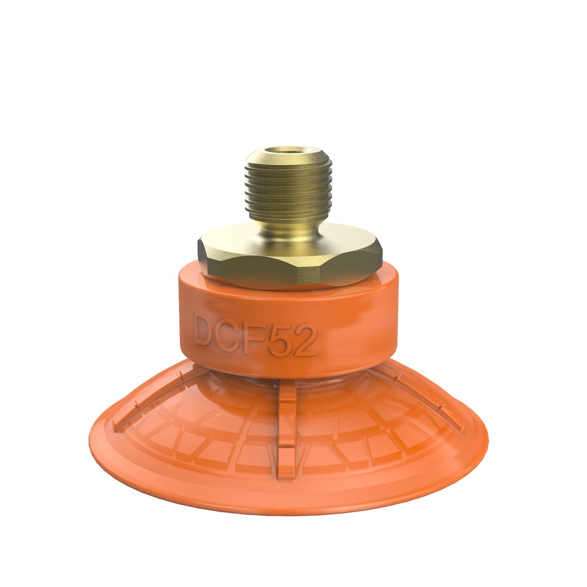 Suction cup DCF52P Polyurethane 60, M10x1,5 male - 1