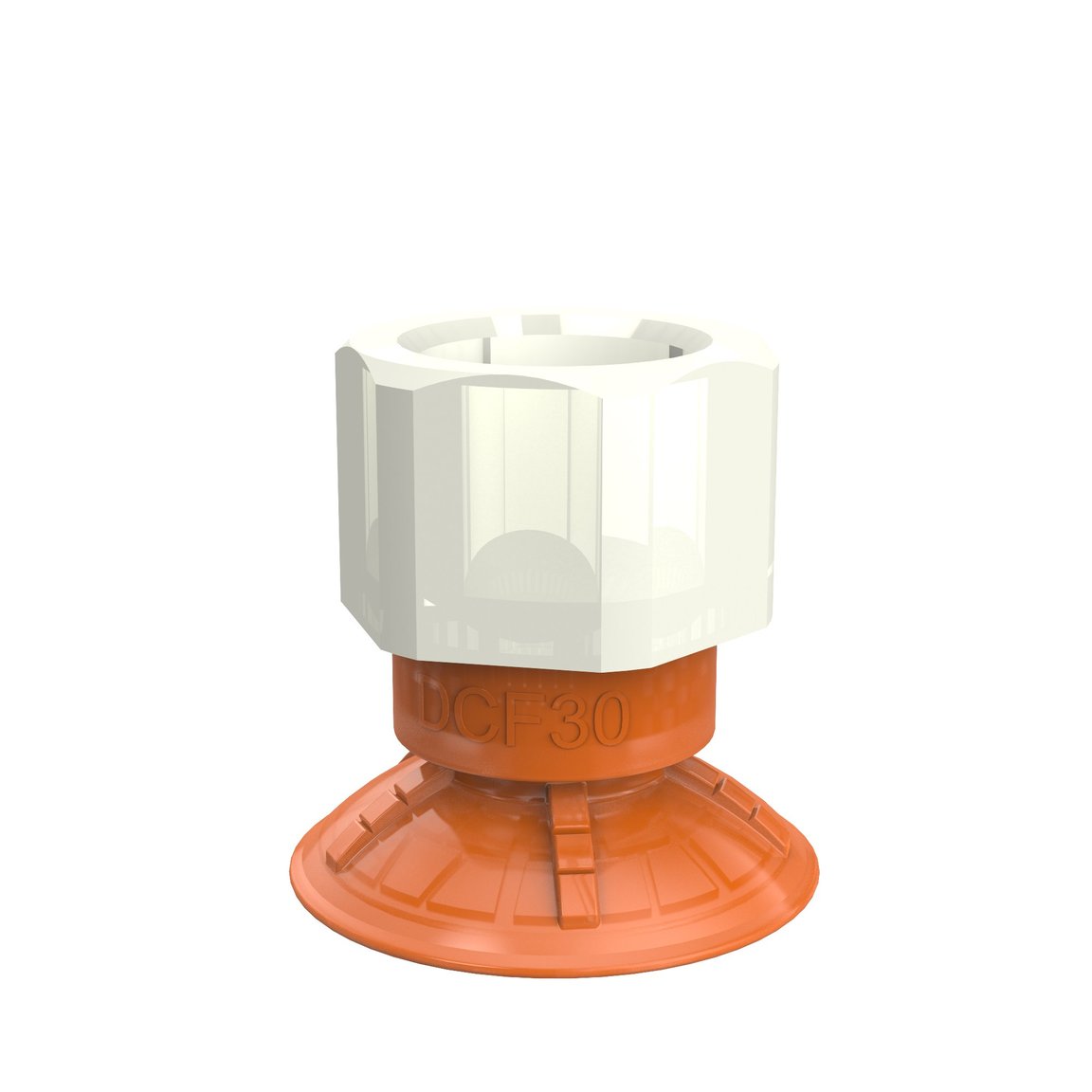 Suction cup DCF30P Polyurethane 60, G3/8" female plastic - 1